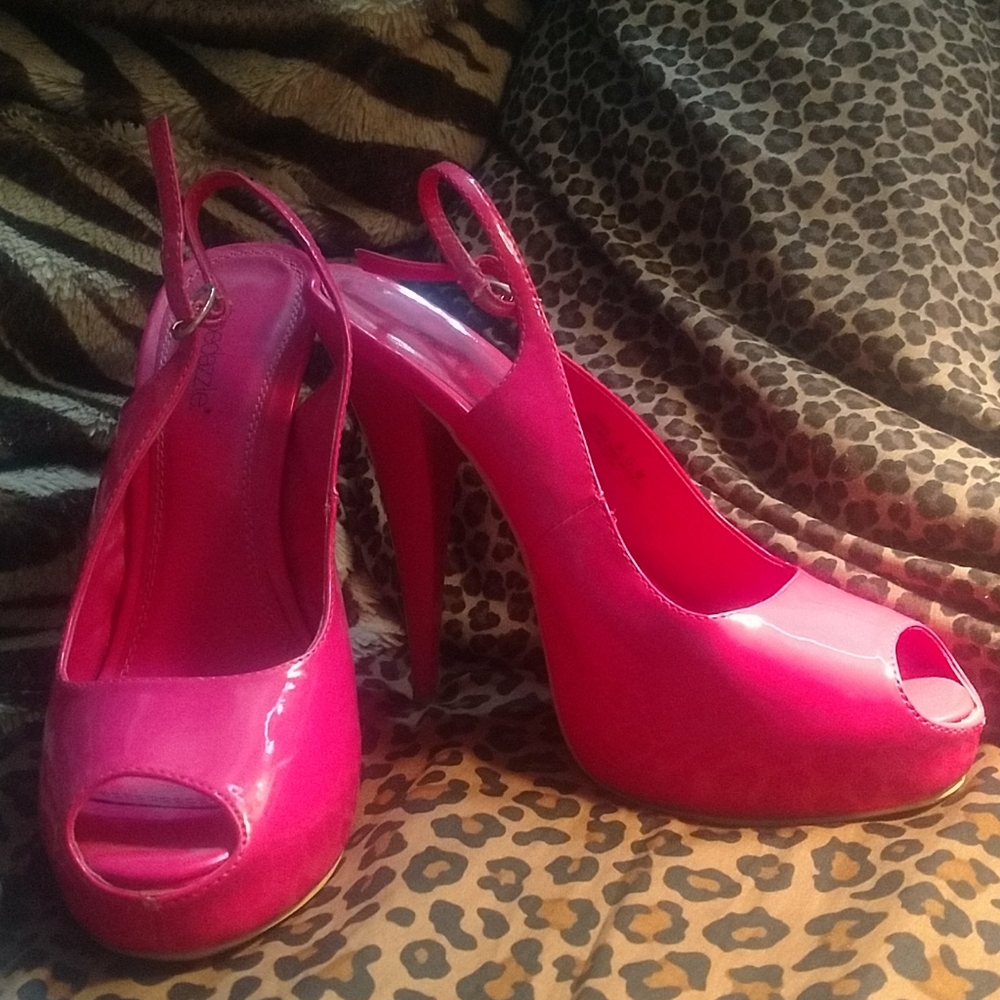 6" Spike Heel Platform Sandal